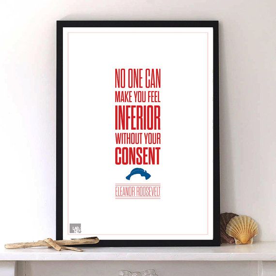 print art poster modern typography design A3 size White Red Beige