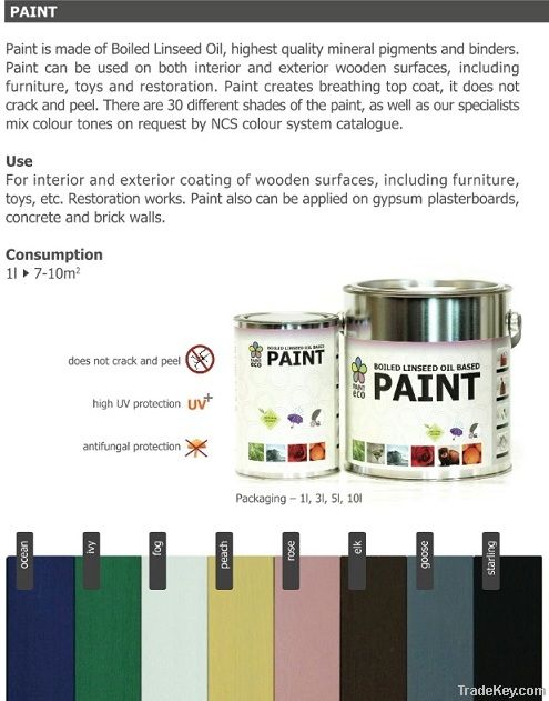 Paint | Linseed oil Paint | Eco Friendly Paint | Wooden Floor Paint Manufacturer