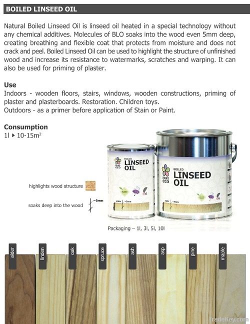 Sell Boiled Linseed Oil, Wood Flooring Oil, Wood Finish, BLO, Wood Var