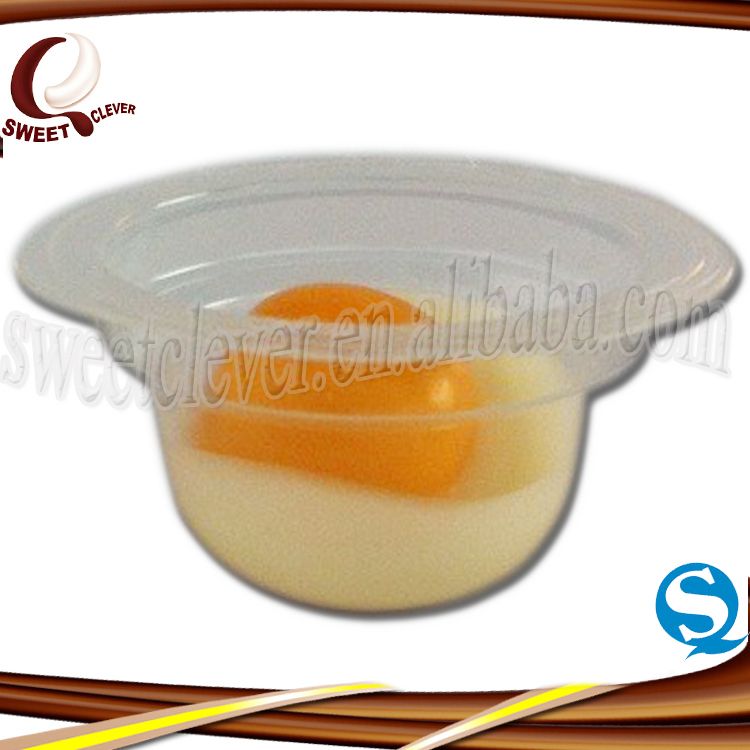 Choco jam cup with bubble chewing gum