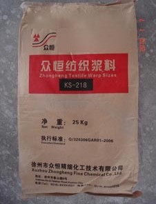 Replacement Of Pva Sizing Agent Ks-218