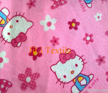 100% Cotton or T/C Dyed/Printing Flannel Fabric