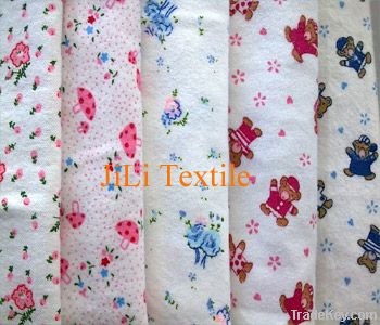 100% Cotton Burshed Fabric/Flannel Fabric/Baby Cloth