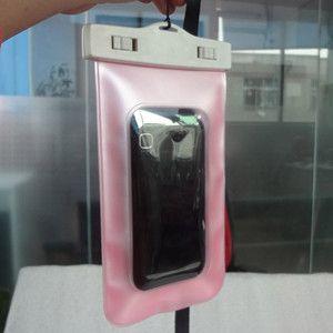 Google hot sell pink waterproof bag for cell phone