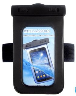 Good quality Black waterproof bag with armband for  S3 9300