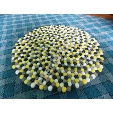 felt ball mat