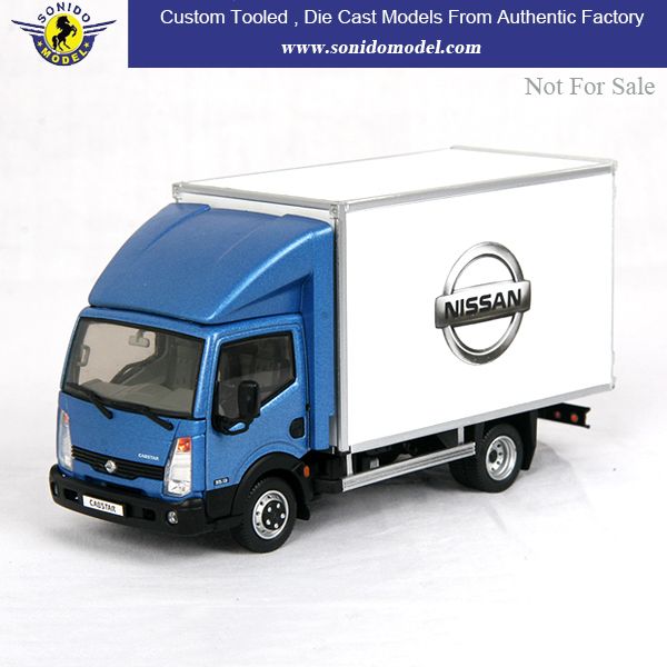 custom made promotional for nissan scale metal die cast truck model 1:43