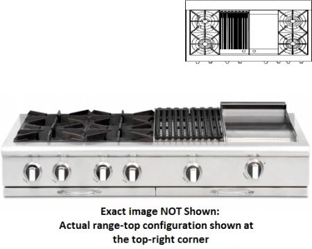 Capital CGRT482BG2L 48 Cooktops