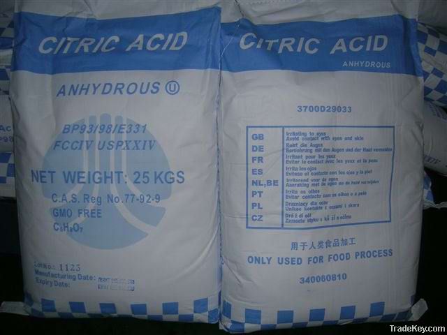 citric acid anhydrous