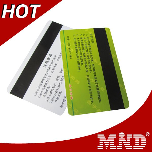 hot!! chip magnetic pvc card