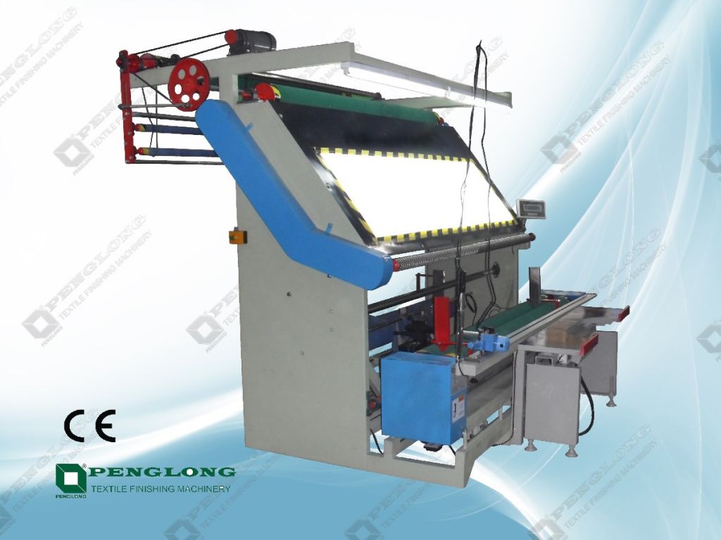 PL-B2 Dual function knitted fabric inspection and measuring machine , Fabric inspection machine, textile machine, fabric winding machine