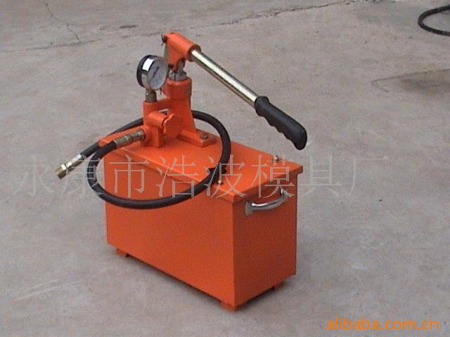 manual pressure testing pump