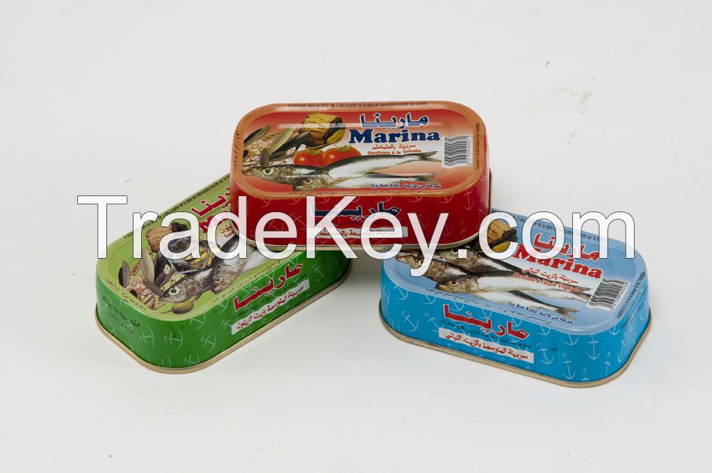 canned sardines 125 gr
