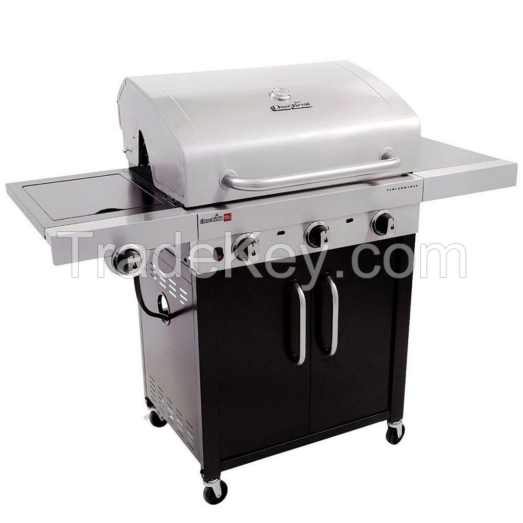 Char-Broil - Performance 450 - 24, 000 BTU 3 Burner TRU-Infrared With Side Burner