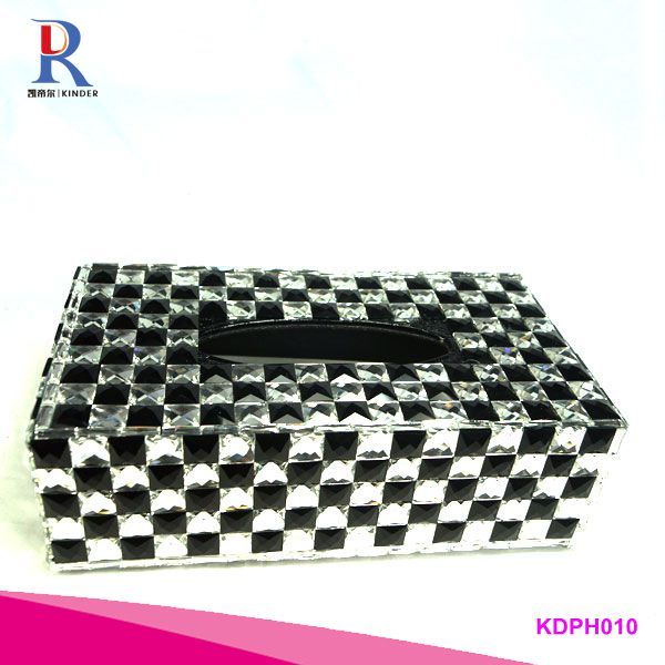 zebra crystals beaded tissues box diamonte your desk organizer