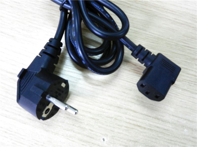 90degree 250v 10A  VDE power cord