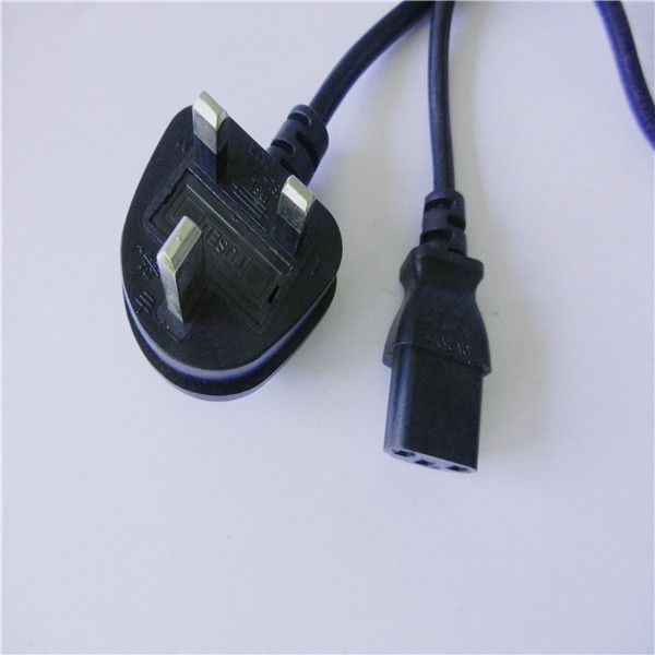 molded UK AC power plug