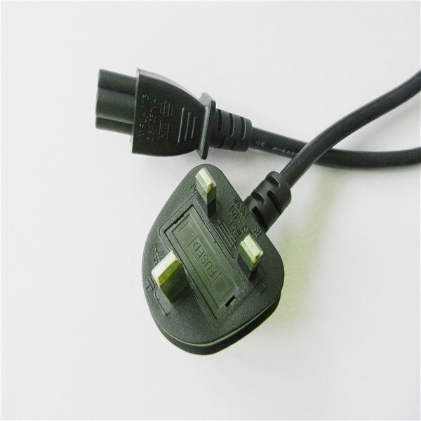 6ft C7 UK AC power plug szkuncan