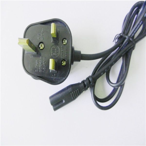 molded UK AC power plug