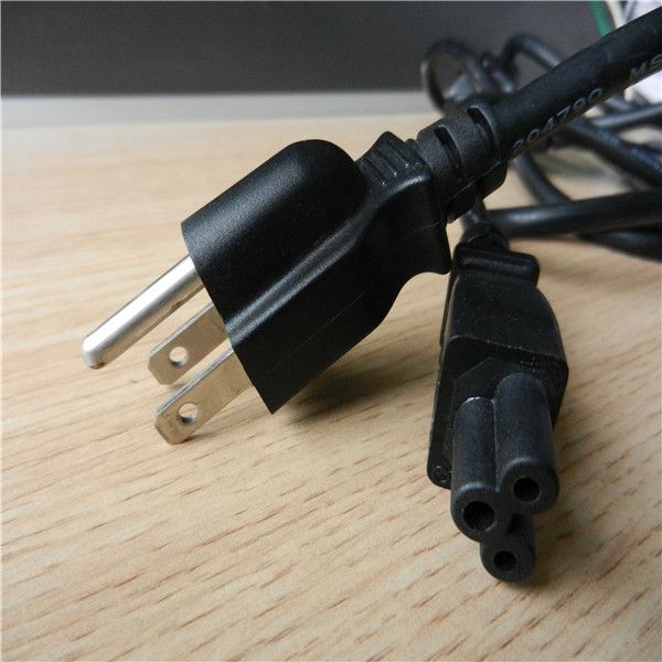 UL 3 Prong power cable 18AWG  for laptop  szkuncan