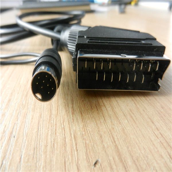 21pin scart cable to RCA cable for DVD