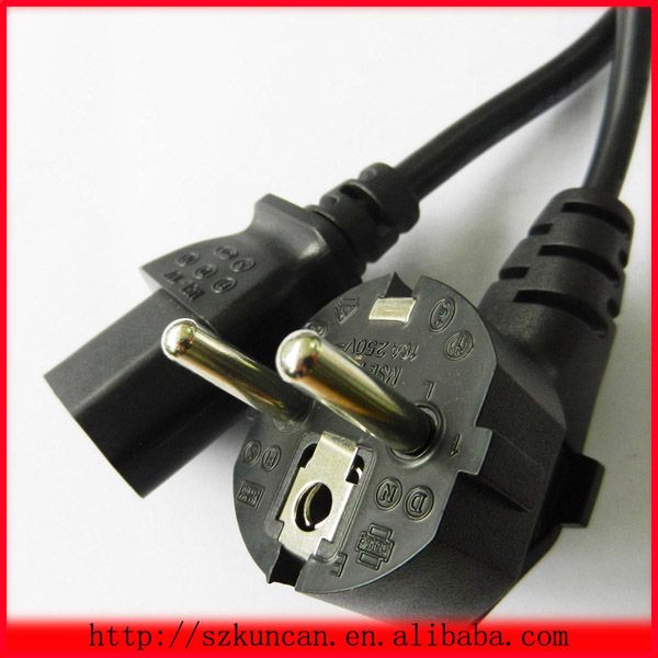 vde power supply cord