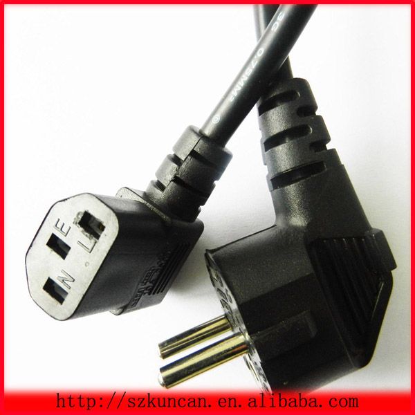 vde power supply cord