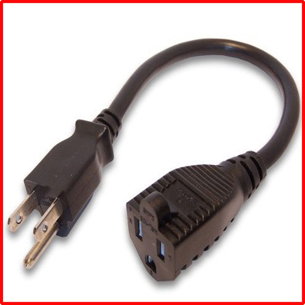 nema 5-15p to c13 power cord