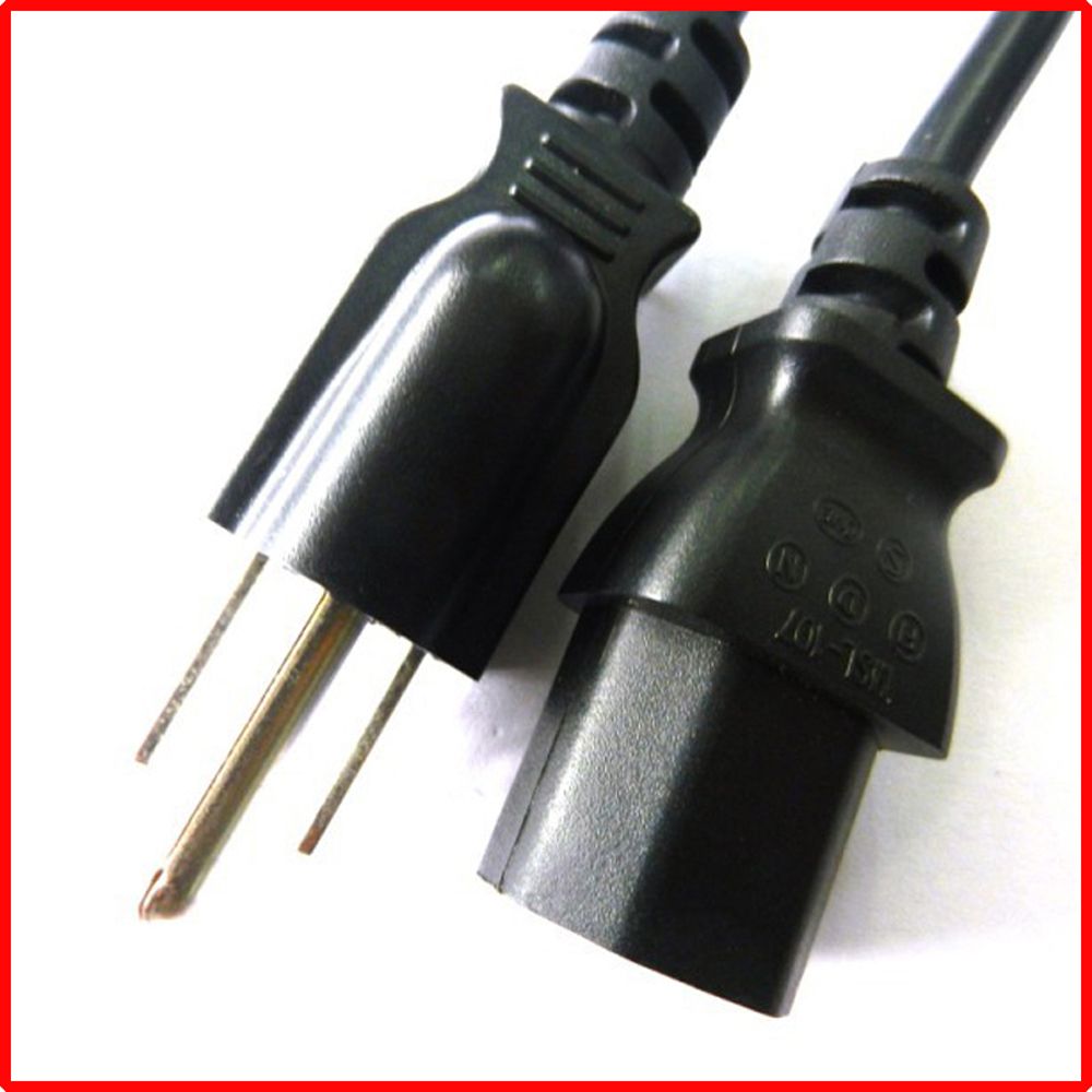 american ul power cord 10a/125v