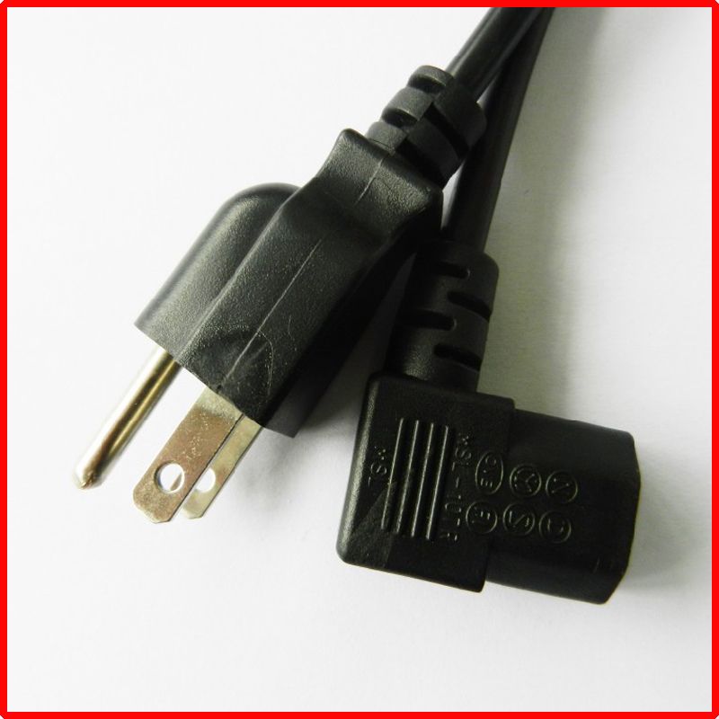 right angle computer power cord