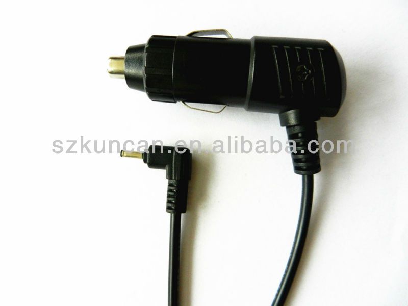 Korea cigar lighter cable with DC 3.5*1.35