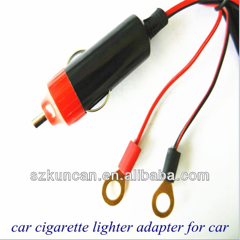 12V VOLT car cigar lighter socket power cable with DC plug 