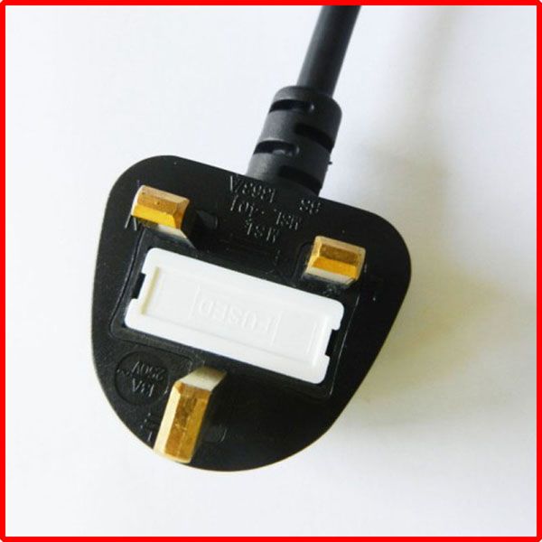 3 pin uk standard ac plug
