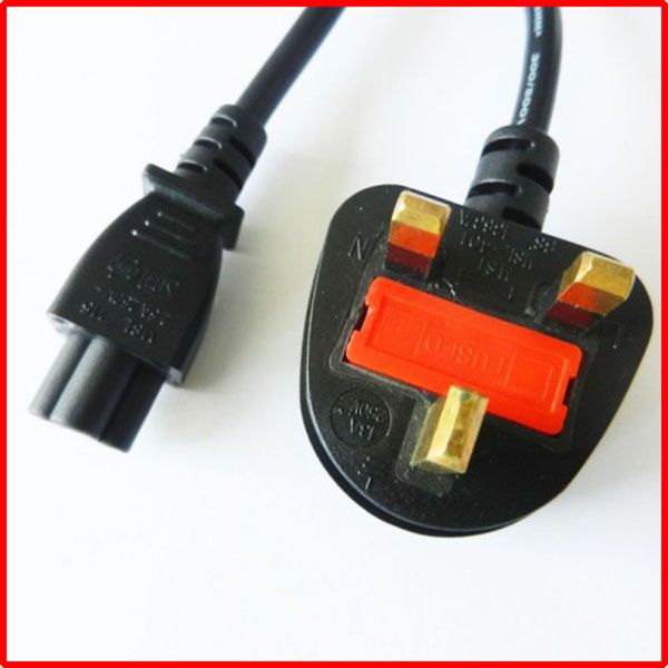 uk power cord with plug mouse style