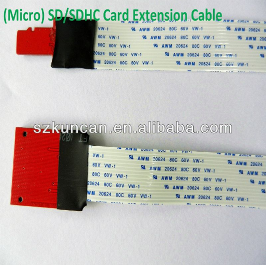 SD Card extension cable support 1-32GB sd card