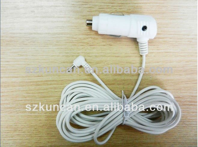 12V car power outlet cable cigarette lighter socket with cable