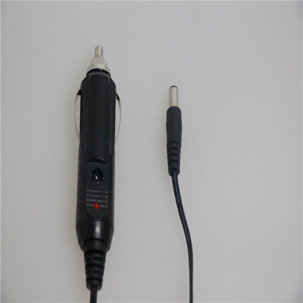 car cigarette lighter power supply with DC connector