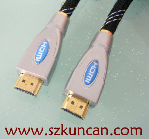 Premium 3D type A to A HDMI 1.4 version cable with Ethernet