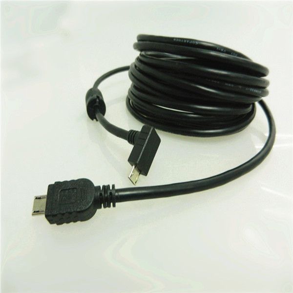 Micro USB to mini usb cable for car rear view/camera dvd
