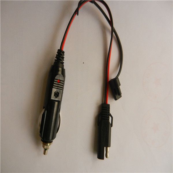 cigar cable with  SAE SPT-1 18AWG for car and solar system