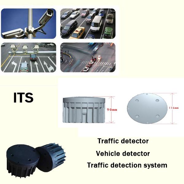 Wireless  Magnetometer Vehicle Detection Sensor with Low Cost No Cute Completely Replace Loop and Camera Solution