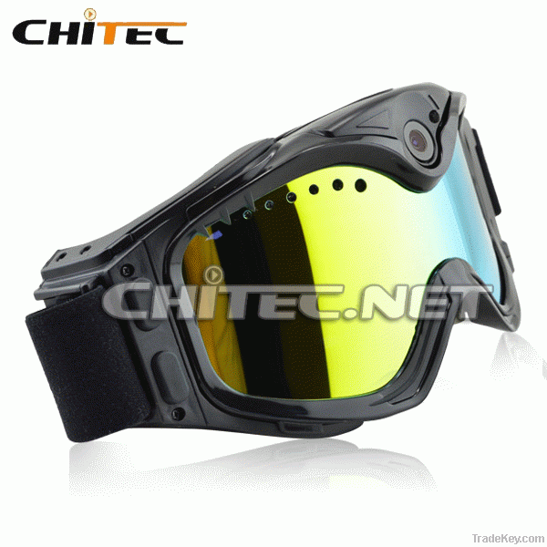 Chitec Ã¢ï¿½ï¿½ HD Skiing Goggles and Motor Goggles Camera , Battery exchangea