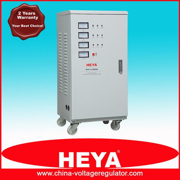 Vertical Type Three Phase High Accuracy AC Voltage Regulator