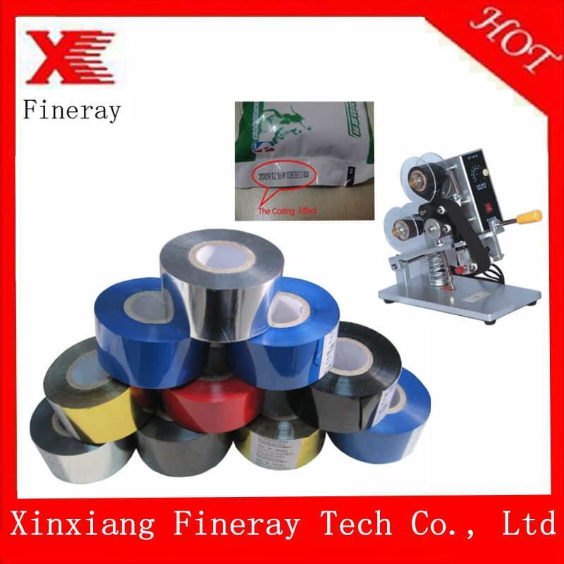 High quality BLACK Fineray FC3 Hot foil coding For Date 