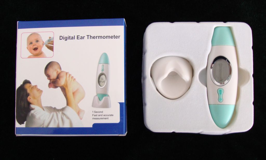 digital Infrared ear forehead thermometer
