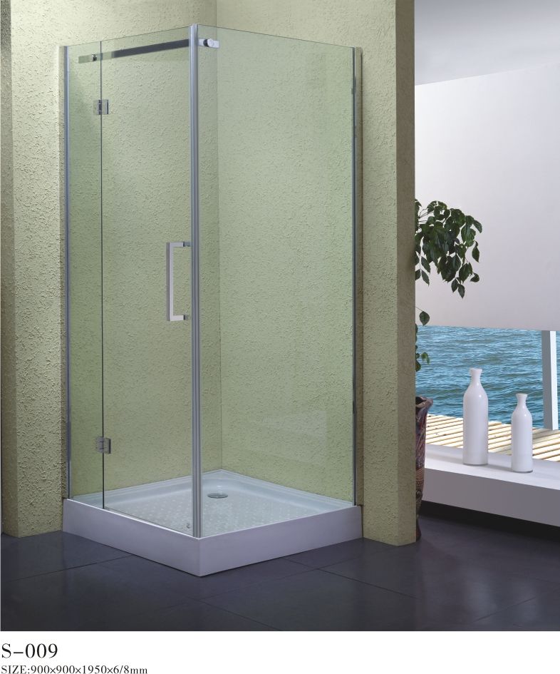 Modern design economical hinge simple shower room