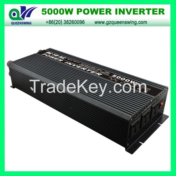 5000W DC12V/24V AC110V/220V Modified Sine Wave Power Inverter (QW-5000MC)