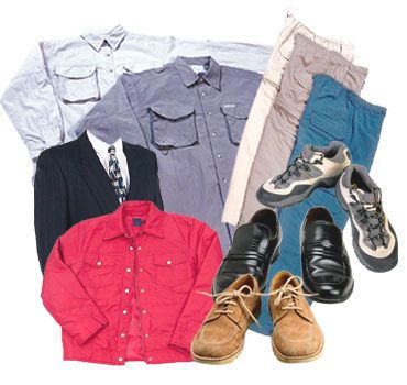 New Clothes and Shoes for Men, Women and Children