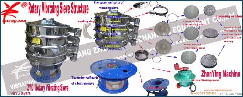 Zhenying hot sale ZYD mining circular vibrating screens