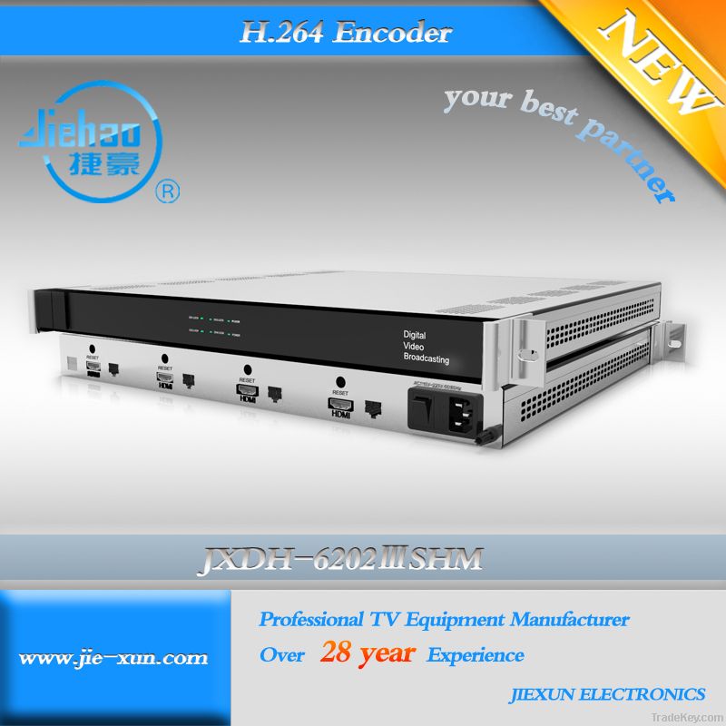 Factory Price MPEG4/H.264 IP Streaming Encoder for IPTV headend system